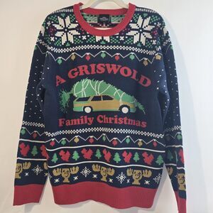 Griswold Family Christmas Ugly Sweater Christmas Vacation Mens M Medium NWT $60